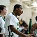 Huron sophomore Brian Walker screams from the bench during the game against Ypsilanti on Friday, March 8. Daniel Brenner I AnnArbor.com